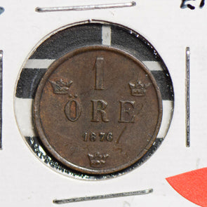 Sweden 1876 Ore  S0289 combine shipping