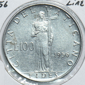 Vatican 1956 C 100 Lire 198649 combine shipping