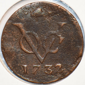 Netherlands East Indies 1732 Duit 240135 combine shipping