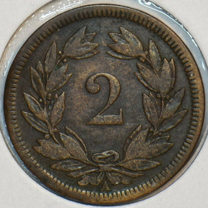 Switzerland 1851 2 Rappen 196387 combine shipping