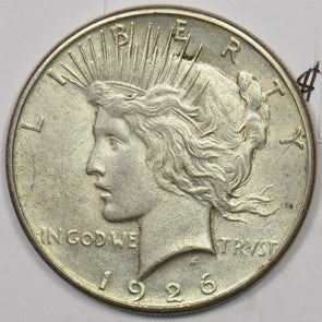 1926-S Peace Dollar Silver Ch AU U0264