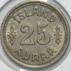 Iceland 1940 25 Aurar 293376 combine shipping
