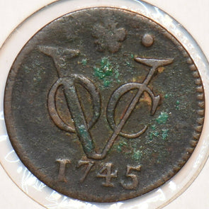 Netherlands East Indies 1745 Duit 295533 combine shipping