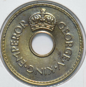 Fiji 1934 Penny 490319 combine shipping