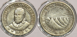 Nicaragua 1930 10 Centavos 199068 combine shipping