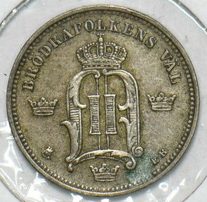 Sweden 1892 10 Ore 152761 combine shipping