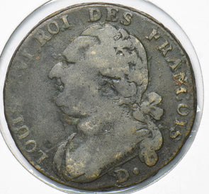 France 1792 Louise XVI 12 Deniers 292820 combine shipping