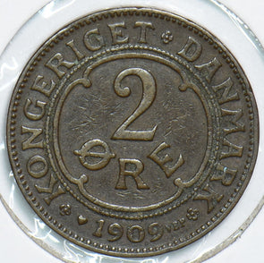 Denmark 1909 2 Ore 198389 combine shipping