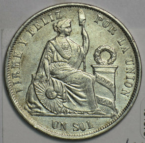 Peru 1867 Sol 491378 combine shipping