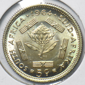 South Africa 1964 5 Cents 193150 combine shipping