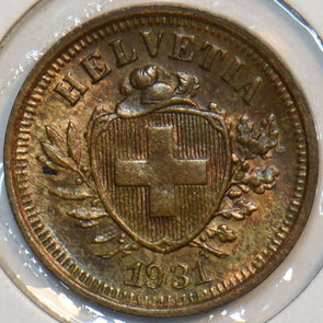 Switzerland 1931 Rappen 297523 combine shipping