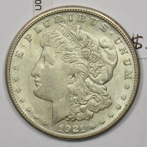 1921-S Morgan Dollar Silver AU+ U0239