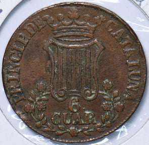 Spain 1846 6 Quartos 490690 combine shipping