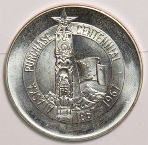 US 1967 Medal Alaska purchase 299374 combine shipping