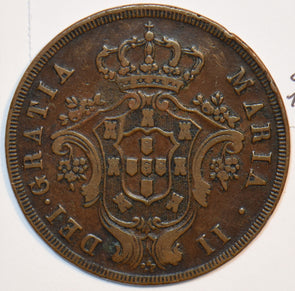 Portugal 1843 20 Reis Azores 491255 combine shipping