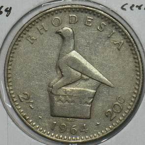 Rhodesia 1964 20 Cents 152083 combine shipping