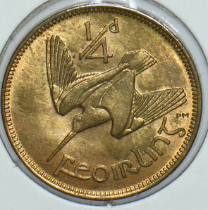 Ireland 1953 Harp Farthing Crane animal 290999 combine shipping