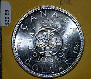 Canada 1964 Dollar BU CA0030 combine shipping