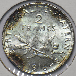 France 1916 2 Francs 294280 combine shipping