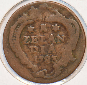 Netherlands 1783 Duit Lion animal 194281 combine shipping