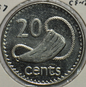 Fiji 1997 20 Cents 152290 combine shipping