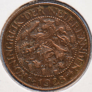 Netherlands 1928 Cent Lion animal 900568 combine shipping