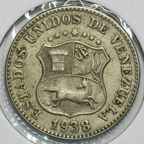 Venezuela 1938 5 Centimos 197225 combine shipping