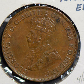 Australia 1931 1/2 half penny key date 370k minted AU0074 combine shipping