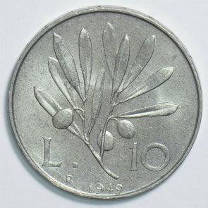 Italy 1949 10 Lire 0 298628 combine shipping