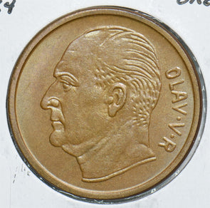 Norway 1964 5 Ore Elk 198556 combine shipping