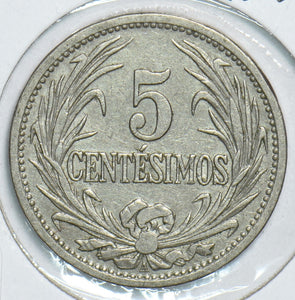 Uruguay 1909 5 Centesimos 298955 combine shipping