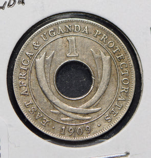 East Africa 1909 Uganda Cent  292005 combine shipping