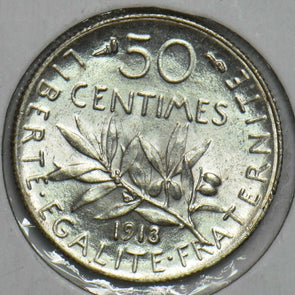 France 1913 50 Centimes 297893 combine shipping