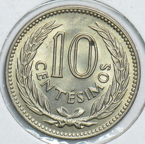 Uruguay 1953 10 Centesimos 298936 combine shipping
