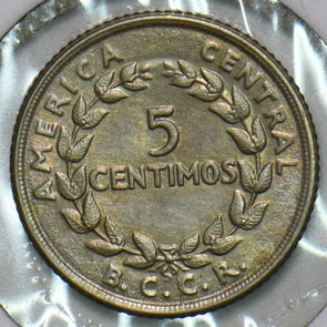 Costa Rica 1951 5 Centimos 297719 combine shipping