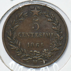 Italy 1861 5 Centesimi  191884 combine shipping