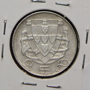 Portugal 1940 2 1/2 Escudos  292197 combine shipping