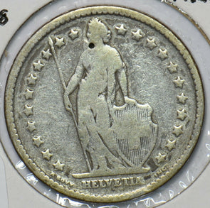 Switzerland 1878 2 Francs 151178 combine shipping