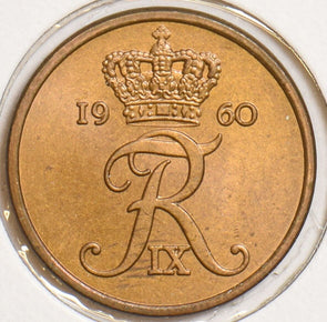 Denmark 1960 2 Ore 240558 combine shipping