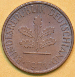Germany 1971 Pfennig 902333 combine shipping