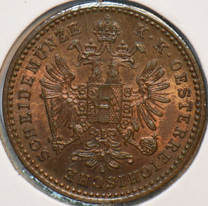Austria 1881 Kreuzer Eagle animal 193391 combine shipping