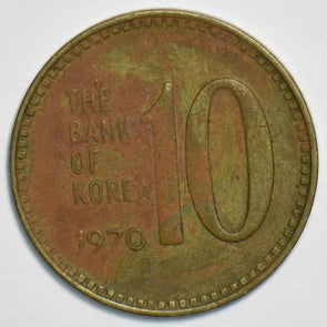 South Korea 1970 10 Won 904228 combine shipping