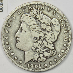 1901 Morgan Dollar Silver Fine U0399