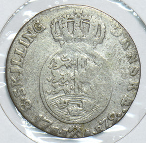 Denmark 1779 8 Skilling 298979 combine shipping