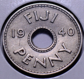 F0050 Fiji 1940  Penny   combine shipping