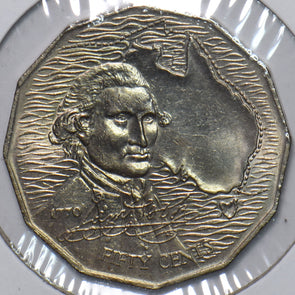 Australia 1970 50 Cents Captain Cook 151579 combine shipping