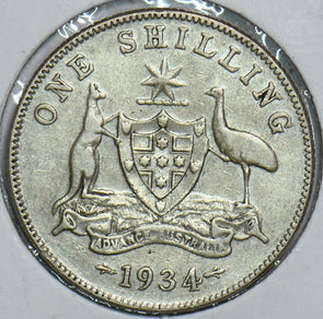Australia 1934 Shilling 241109 combine shipping