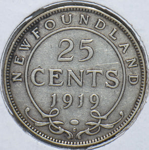 Canada 1919 25 Cents Newfoundland 150734 combine shipping