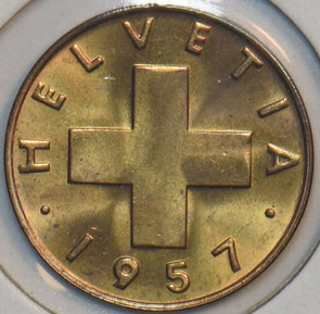 Switzerland 1957 Rappen 196225 combine shipping