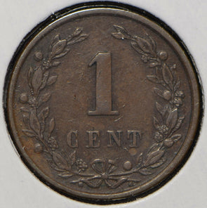 Netherlands 1897 Cent Lion animal  150090 combine shipping